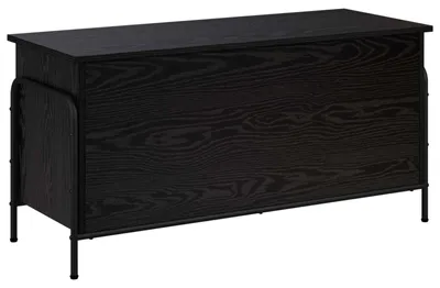 Imagen del producto de Caja de almacenamiento, color , aspecto roble, 80 x 40 x 49,5 cm