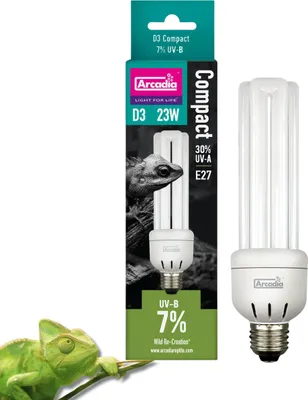 Obrázek produktu pro Arcadia Reptilienleuchte Compact 3D 23 W