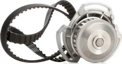 Produktbild von RIDEX 3096W0159 Zahnriemensatz + Wasserpumpe für VW GOLF II (19E, 1G1) GOLF I Cabriolet (155) Polo Coupe (86C, 80) GOLF I (17) Polo Schrägheck