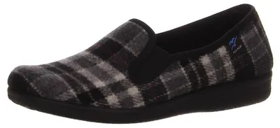 Produktbild von FLY FLOT Hausschuhe schwarz kombi. in Gr. 43