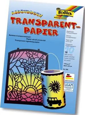 Zdjęcie produktu dla Folia 785 Regenbogenpapier -  22,5 x 32 cm, 10 Blatt