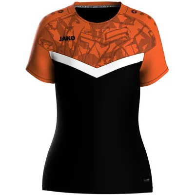 Zdjęcie produktu dla Jako Iconic T-Shirt Women - Czarny / Neonowy pomarańczowy