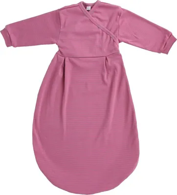 Produktbild von Popolini Innenschlafsack -BW Gr. 74/80 Ringel Pink-Grau