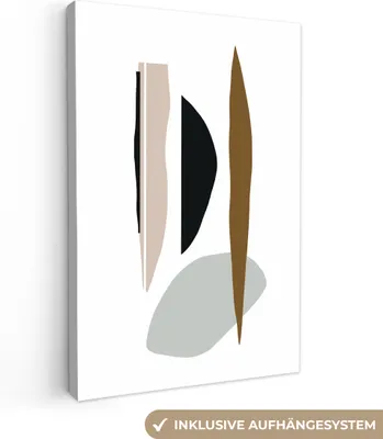 Obrázek produktu pro OneMillionCanvasses® - Obrazy na plátně - Abstraktní - Pastel - Design, nástěnný obraz, nástěnná dekorace Obývací pokoj, 60x90cm