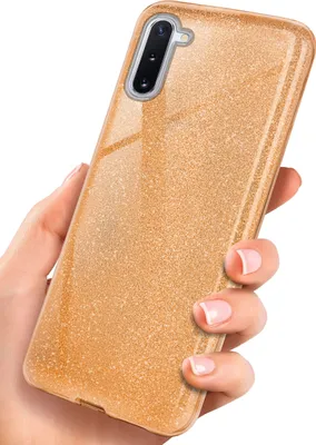 Produktbild von GLITTER-Case für Samsung Galaxy Note10, Farbe:Shine - Gold