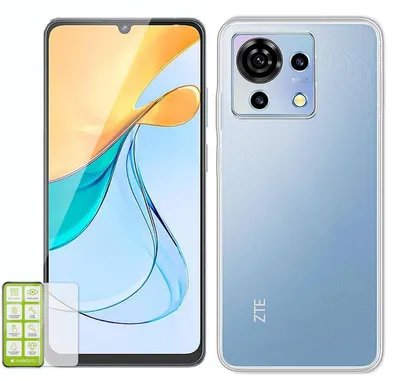 Obrázok produktu pre Pre ZTE Blade V50 Vita – silikónové puzdro, sklenené puzdro, obal, kryt