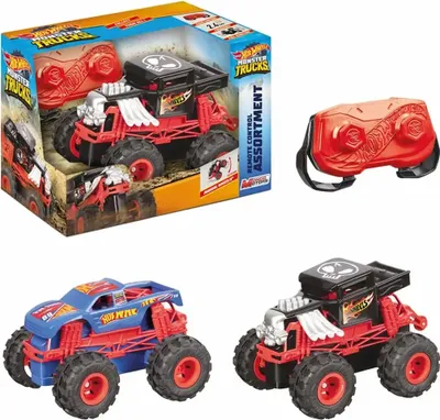 Produktbild von Truck Mini 12cm sortiert, 2,4 GHz, 4fach sortiert, Wheeliefunktion