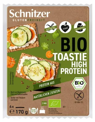 Produktbild von (MHD) Schnitzer Toastie High Protein 170g