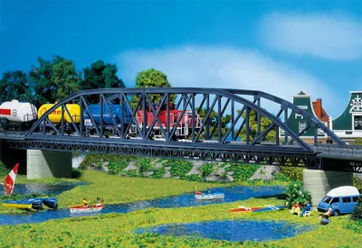 Image de Faller Kit H0 120482 Pont en arc en acier 1:87