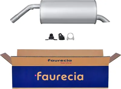 Obrázok produktu pre Koncový tlmič výfuku FAURECIA Aftermarket-Expertise pre CITROËN C3 a ďalšie modely