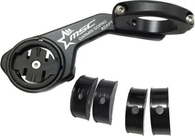 Obrázok produktu pre Msc Combo Bike Computer Mount Black Black Jedna veľkosť