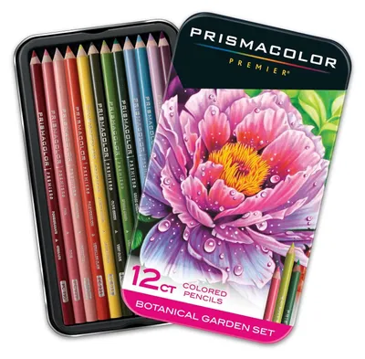 Zdjęcie produktu dla Prismacolor Kredki botaniczne 12 szt. miękkie rdzenie