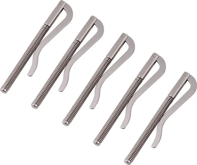 Image de Clip de plume d'argent, clip de portefeuille, durable, couleur argent, pour vieil argent cassé