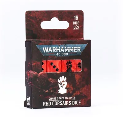 Produktbild von Games Workshop 43-115, Würfelsatz, Rot, 16 Stück(e)