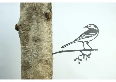 Productafbeelding van Geluksvogel, Kwikstaart / Mus, 1302, 300 mm breed - 2 mm dik