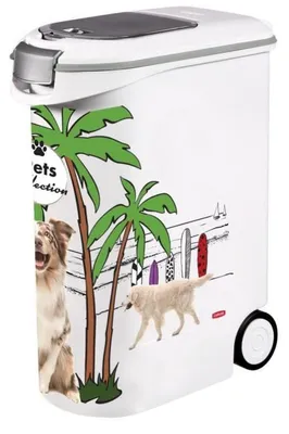 Immagine prodotto di Curver 20 kg / 54 l Distributore di cibo per animali domestici