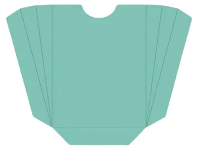 Stanzform mit Faltenbalg 7,6 x 10,2 cm für Scrapbooking