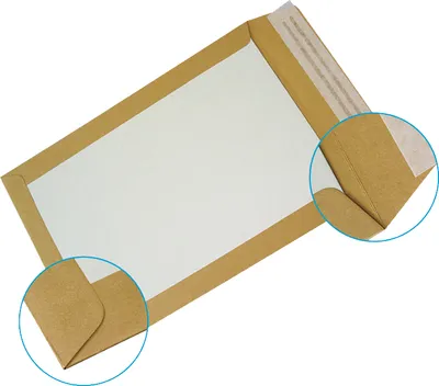 Produktbild von GPV Versandtaschen mit Papprücken C4 229 x 324 mm