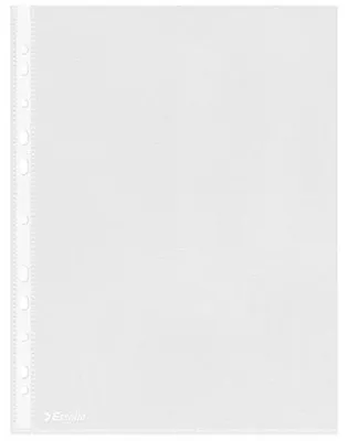 Obrázok produktu pre Esselte 16690, 210 x 297 mm (A4), Priehľadná, Polypropylén (PP), Vršok, 0,03 mm, 230 mm