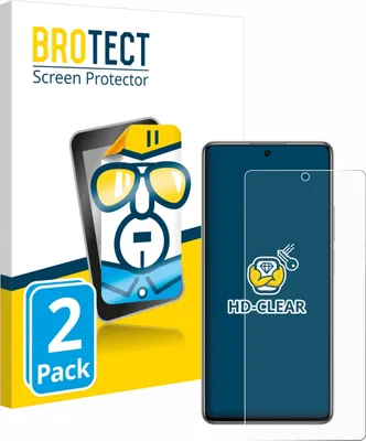Produktbild von 2x Für Xiaomi 11T 5G Schutzfolie BROTECT Displayschutz Display Schutz Folie Klar Transparent