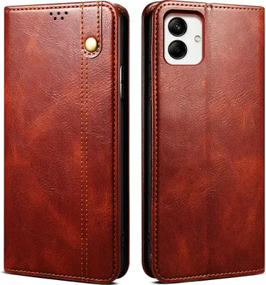 Image de Etui pour Samsung Galaxy A07 étui en cuir avec fonction stand rouge