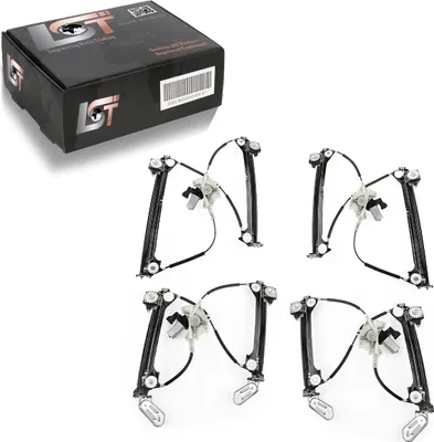 Produktbild von 4x Fensterheber mit Motor vorne hinten Set für Maserati Quattroporte VI 6 M156