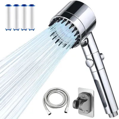 Produktbild von Omgoods – Handbrause mit Wasserfilter und Hochdruckfunktion