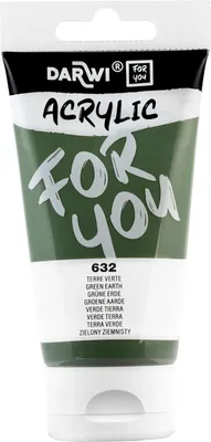 Zdjęcie produktu dla Darwi Dfy Farba akrylowa Green Earth 75 ml 1 szt.