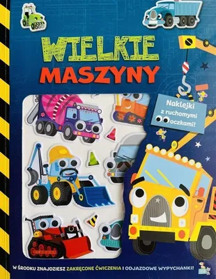 Image de Wielkie Maszyny. Książeczka z Wypukłymi Naklejkami