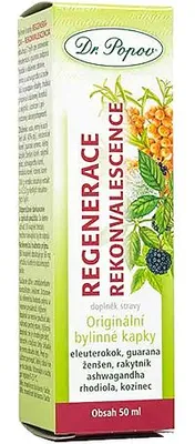 Obrázok produktu pre Bylinné kvapky - Regenerácia a rekonvalescencia - 50 ml