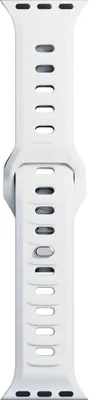 Image de Bracelet en silicone blanc pour Apple Watch 3MK 38/40/41mm