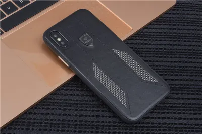 Produktbild von Backcover for iPhone X - Black (8719273284179)