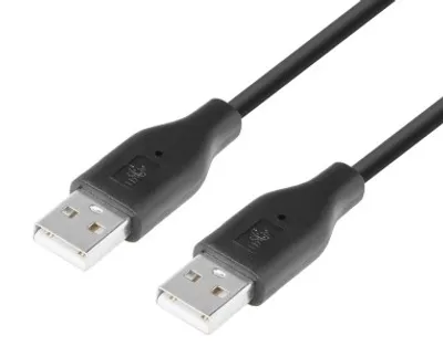 Obrázok produktu pre USB kábel AM-AM 1,8 m, čierny