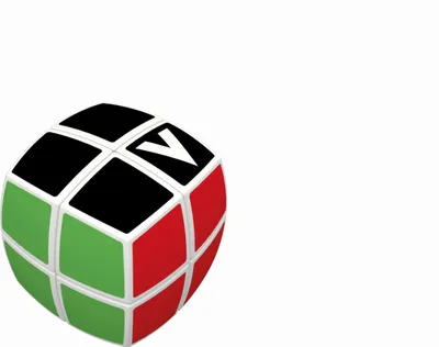 Produktbild von V-Cube - Zauberwürfel gewölbt 2x2x2