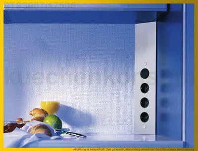 Image de Barrette de poteaux enfichables en angle STS3007, avec interrupteur, acier inoxydable