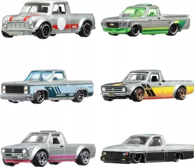 Produktbild von Hot Wheels HRX57, Fahrzeug-Set, 3 Jahr(e), Kunststoff, Metall, Mehrfarbig