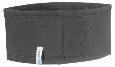 Image de Cottover - Bandeau pour hommes/femmes, unie, en jersey ET515 (taille unique) (couleur charbon)