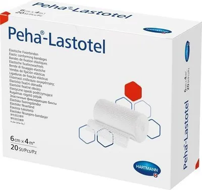 Produktbild von PEHA-LASTOTEL Fixierbinde 6 cmx4 m