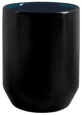 Produktbild von Spirella JARO Becher Keramik Petrol Schwarz