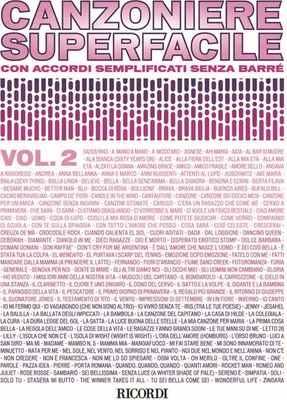 Produktbild von Various Canzoniere Superfacile Songbook with lyrics and chords