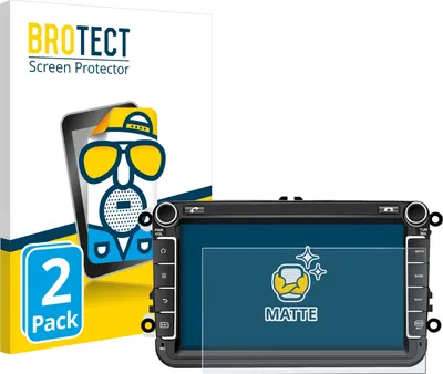Produktbild von 2x BROTECT Schutzfolie für M.I.C. AV8V7-Lite Displayschutz Displayschutzfolie Folie Matt Entspiegelungsfolie
