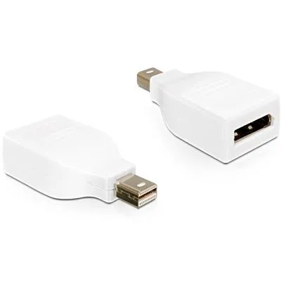 Produktbild von Delock - DisplayPort-Adapter - Mini DisplayPort (M) zu DisplayPort (W) - weiß