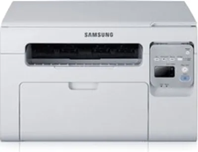 Produktbild von Samsung SCX-3400 - Laser-Multifunktionsdrucker - Monochrom - Kopierer/Drucker/Scanner - 21 ppm Monodruck - 1200 x 1200 dpi Druckauflösung - Duplexdruck, Manuelle - Bis zu10000 Seiten pro Monat - 150 Blatt Papierzufuhr - Farbe Scanner - 600 dpi Scanauflösung - USB
