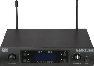 Produktbild von DAP COM-42 Kabelloses UHF-Handmikrofon mit 2 Kanälen