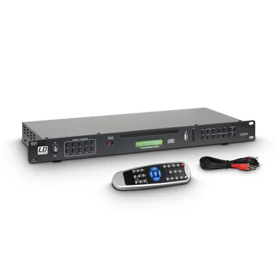 Produktbild von USB/SD/CD/MP3-Player CDMP 1 19-Zoll-Rack-Einbau 482x44,5x270 mm