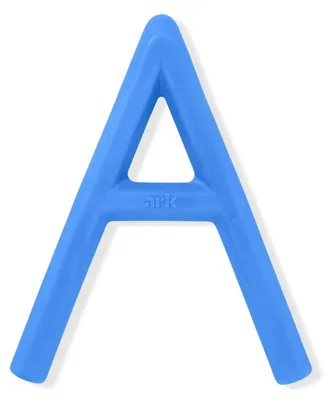 Produktbild von Ark Therapeutics Beißspielzeug Buchstabe A blau - sensorisches Kau-Spielzeug