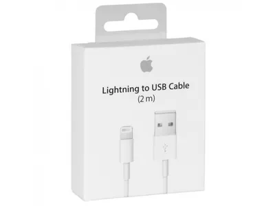 Immagine prodotto di Kabel Apple Md819Zm/A Blister 2M Lightning Iphone 5/Se/6/6 Plus/7/7 Plus/8/8 Plus/X/Xs/Xs Max/Xr