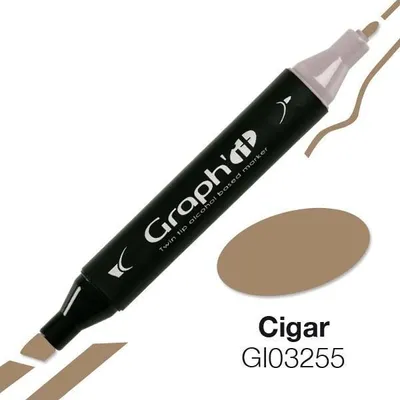Produktbild von Graph'It Marker mit Doppelspitze - Zigarre