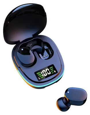 Imagen del producto de Auriculares inalámbricos TWS G9S, auriculares Bluetooth, sonido HiFi, auriculares con micrófono, resistentes al agua, con cancelación de ruido, ideales para deportes