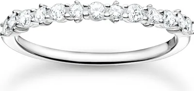 Produktbild von Zirkoniabesetzter Ring von Thomas Sabo aus Silber (Größe: 60mm)